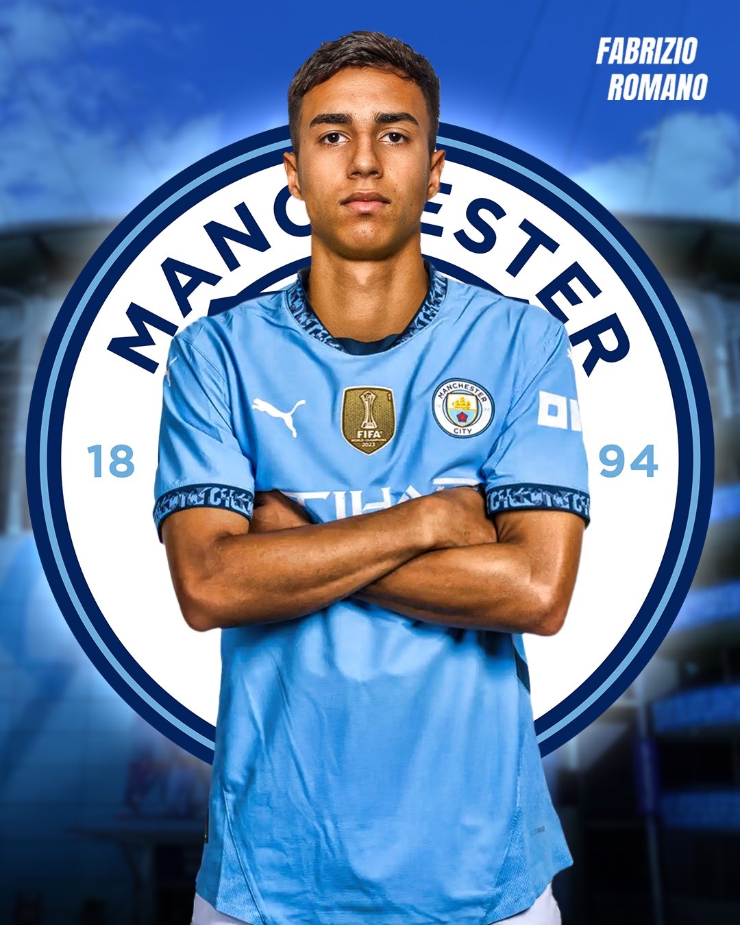 j9九游真人游戏第一品牌登录入口天空:曼城签雷斯达原则性协议,转会费2940万镑没有奖金