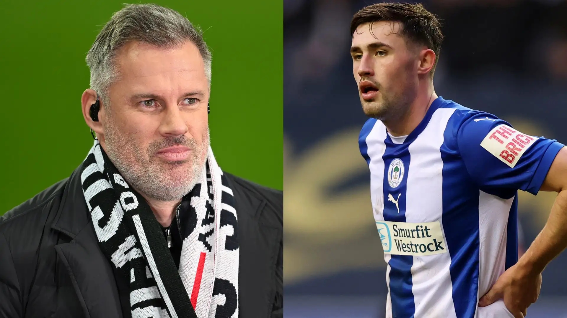 j9九游真人游戏第一品牌登录入口卡拉格：儿子詹姆斯和莱万对位踢得挺好，他还得到了莱万的球衣