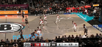 j9九游真人游戏第一平台有点东西!篮网新签中锋德鲁-蒂米单打 跨步篮下虚虚实实上篮打进