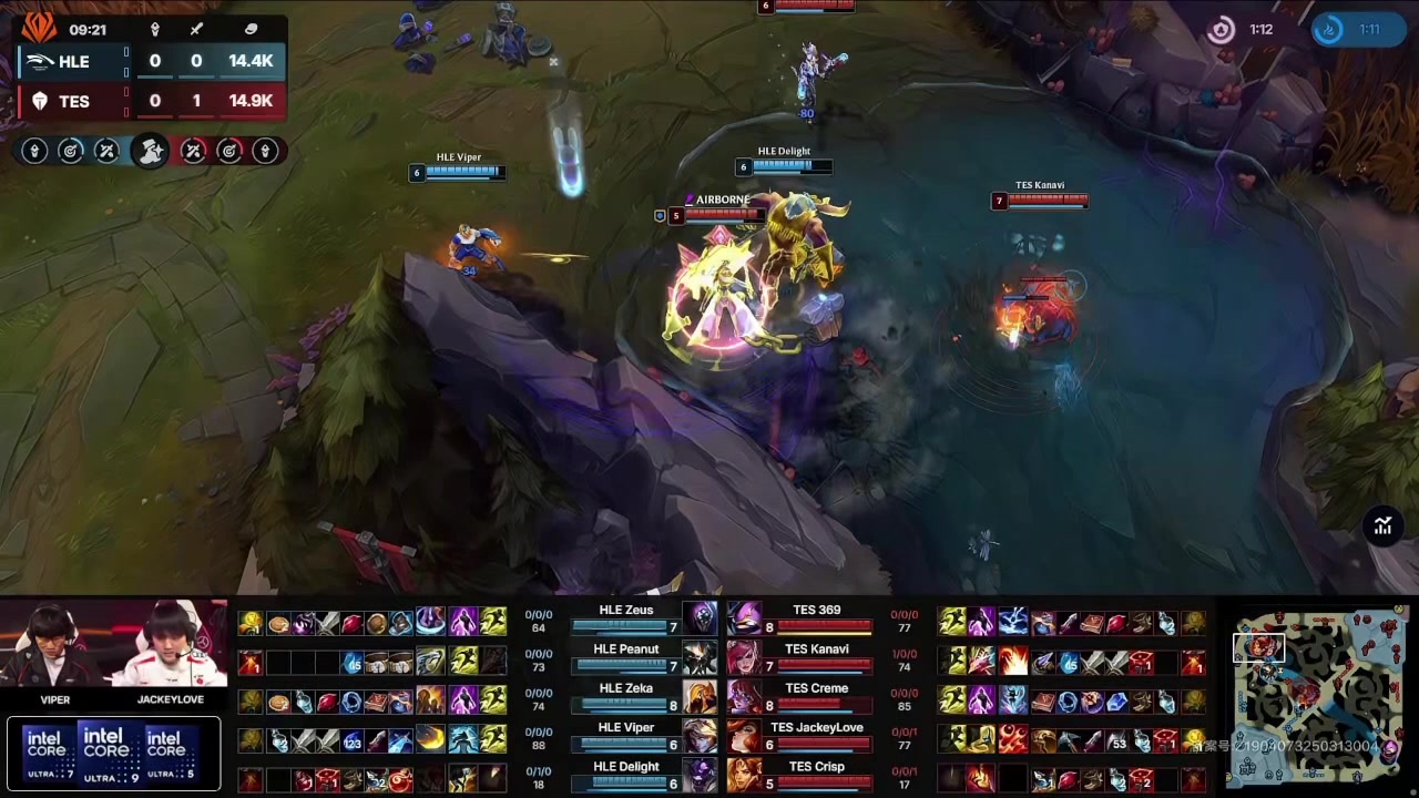 j9九游真人游戏第一平台无压力输出!Viper伊泽伤害拉满 TES打野+双人组阵亡