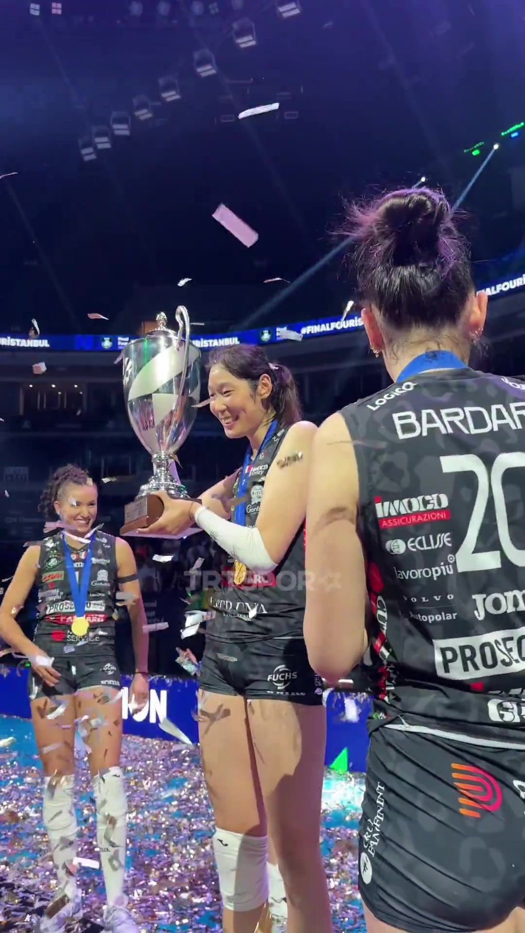 ag九游会亚洲真人第一品牌加冕四冠王🏆30岁朱婷三夺欧冠&生涯夺23冠 本赛季包揽四座冠军