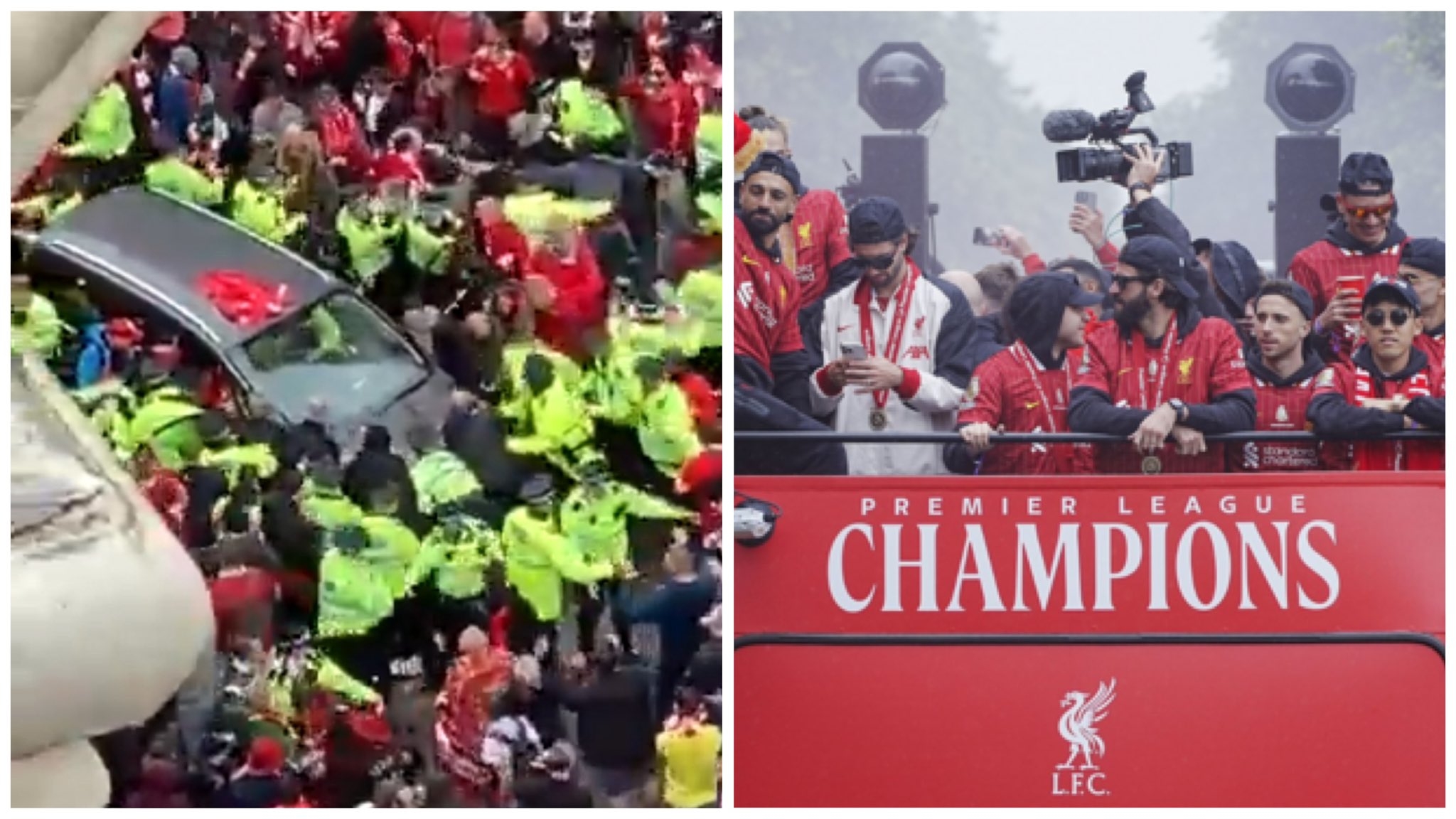 j9九游真人游戏第一品牌登录入口汽车冲撞球迷！利物浦官方：为受影响的人祈祷 将与警方保持联系